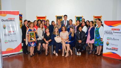 Obras realizadas en telares en Duitama