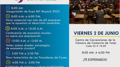 Exposición de empresas BIC en Tunja