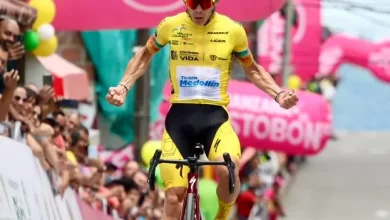 Superman ganó la etapa de la Vuelta