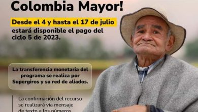 Inician pagos de Colombia mayor
