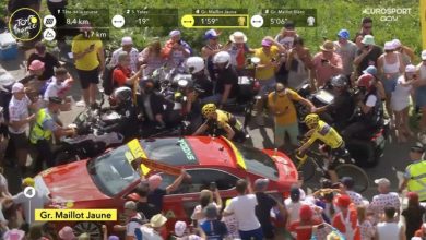 El Tour de Francia vivió un momento