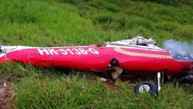 Grave accidente de avioneta