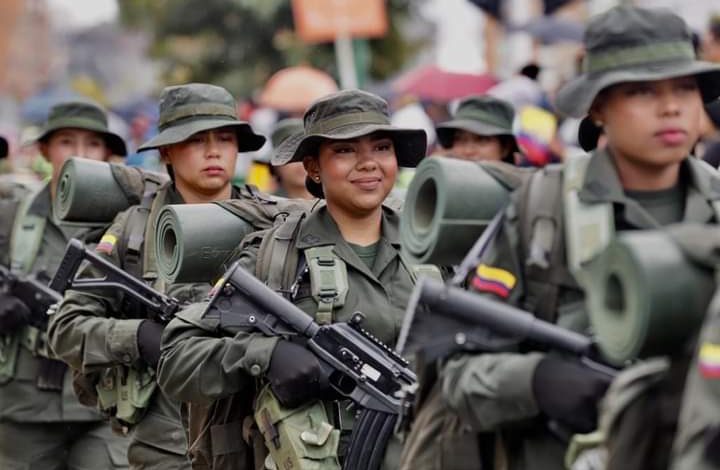 Asi se vivió en Tunja el gran desfile militar y policial,