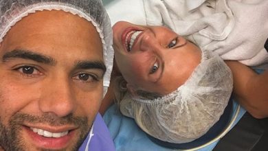 Falcao García le da la bienvenida