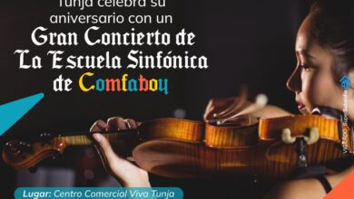 Concierto en el cumpleaños de Tunja
