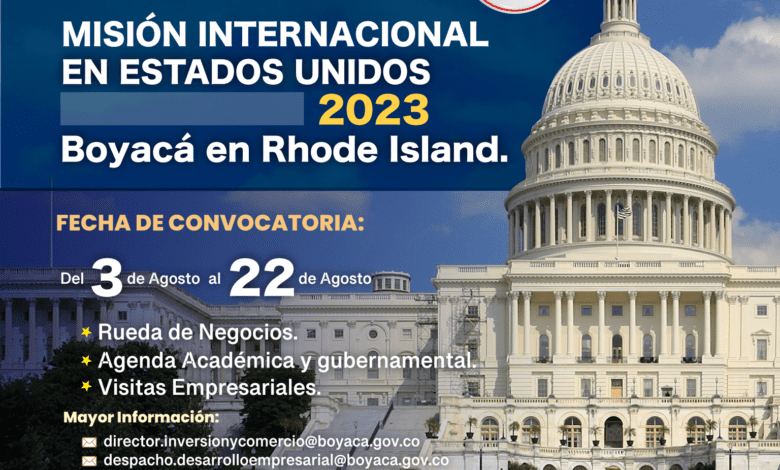 Misión comercial a Estados Unidos