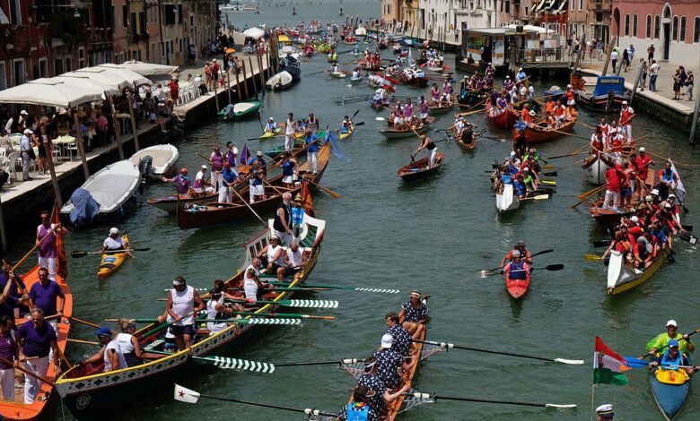 Los habitantes de Venecia piden