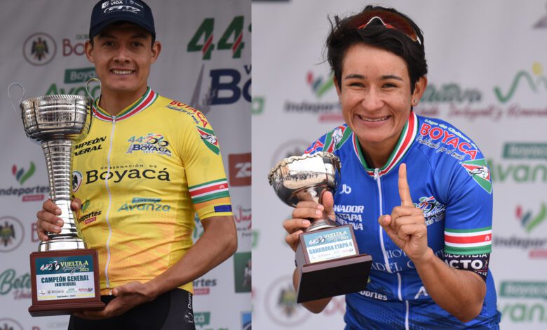 campeones de la Vuelta a Boyacá