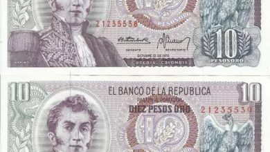 Cuál es el billete colombiano
