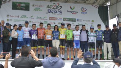 líderes de la Vuelta a Boyacá