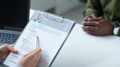 Una hoja de vida impactante