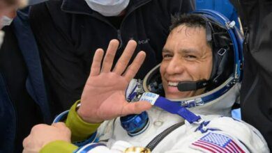El astronauta Frank Rubio