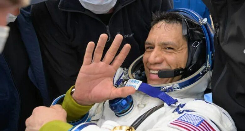 El astronauta Frank Rubio