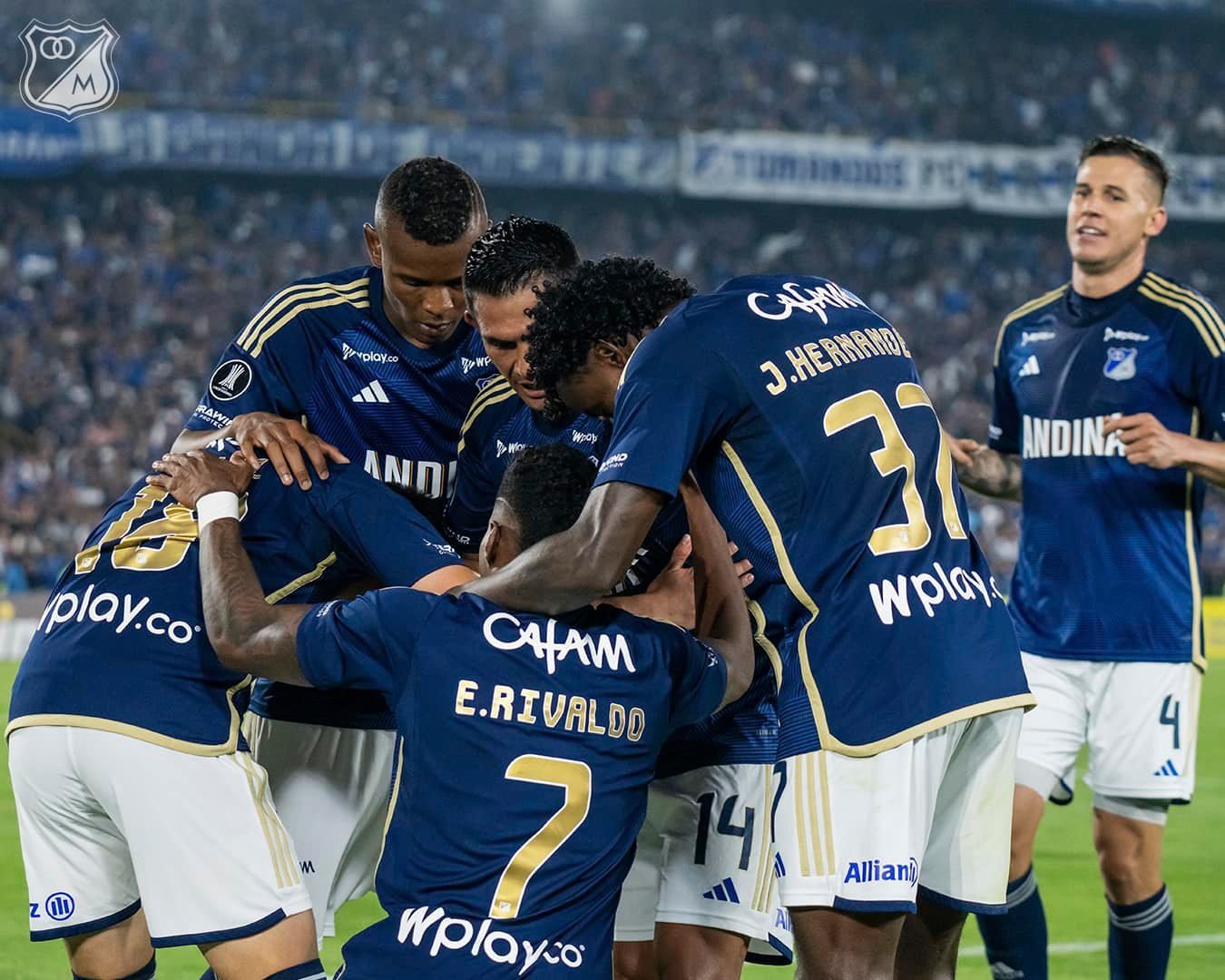 Daniel Ruiz marca gol histórico en empate de Millonarios